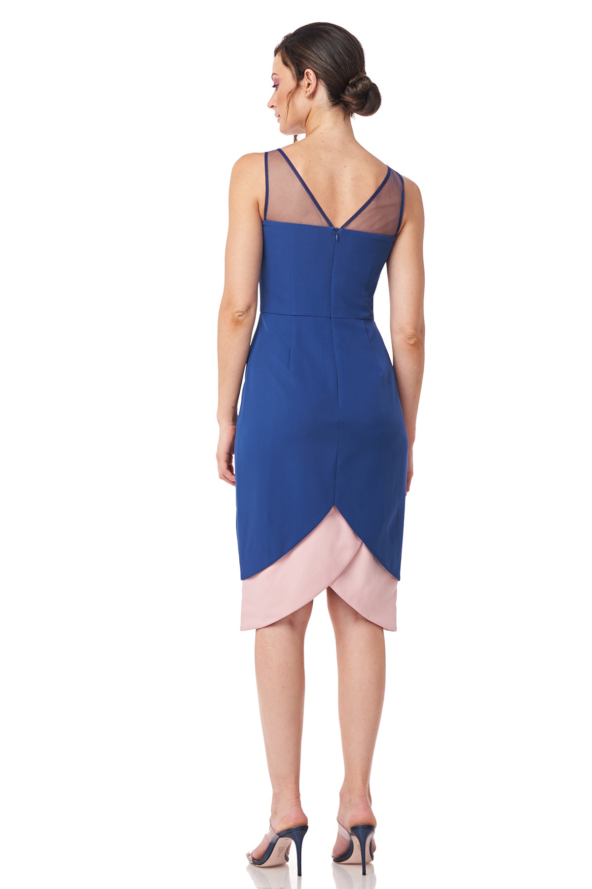 Lynn Petal Knee Length Dress