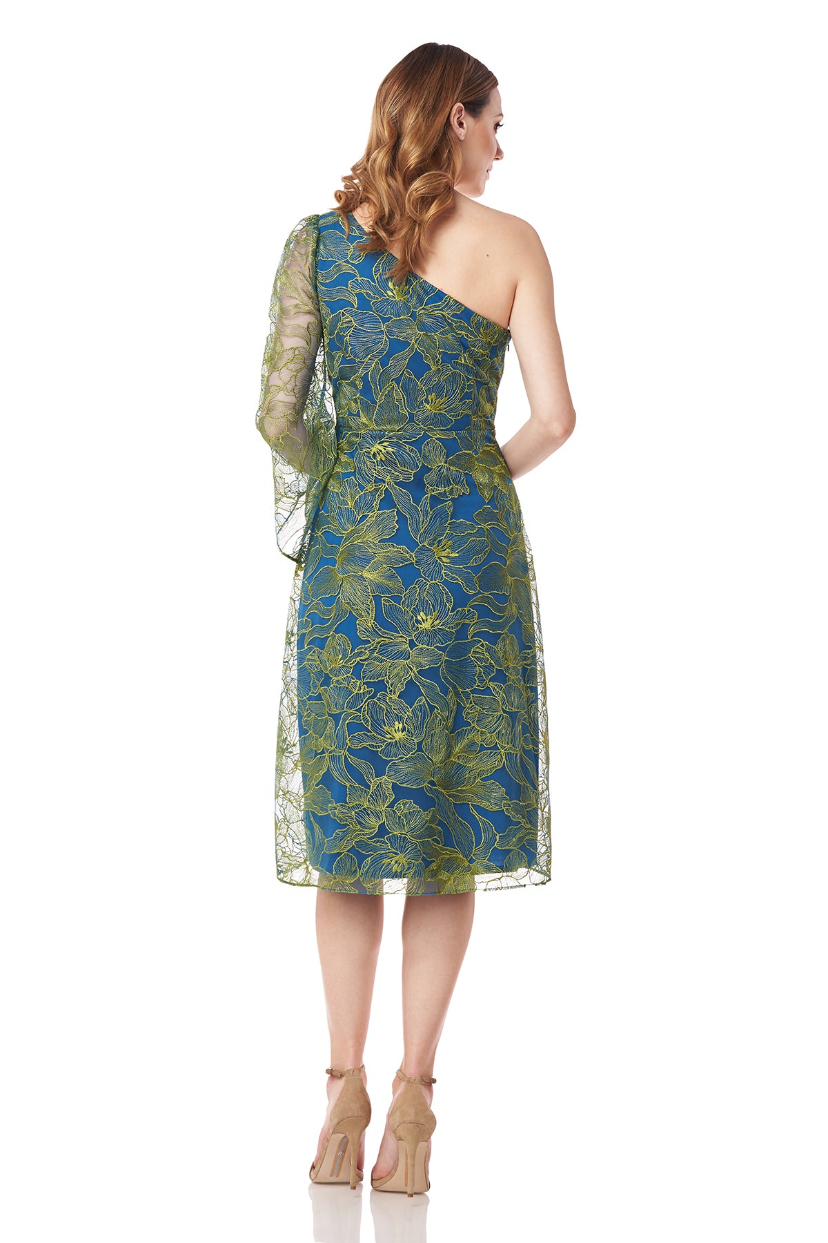 Lulu One Shoulder Midi Dress