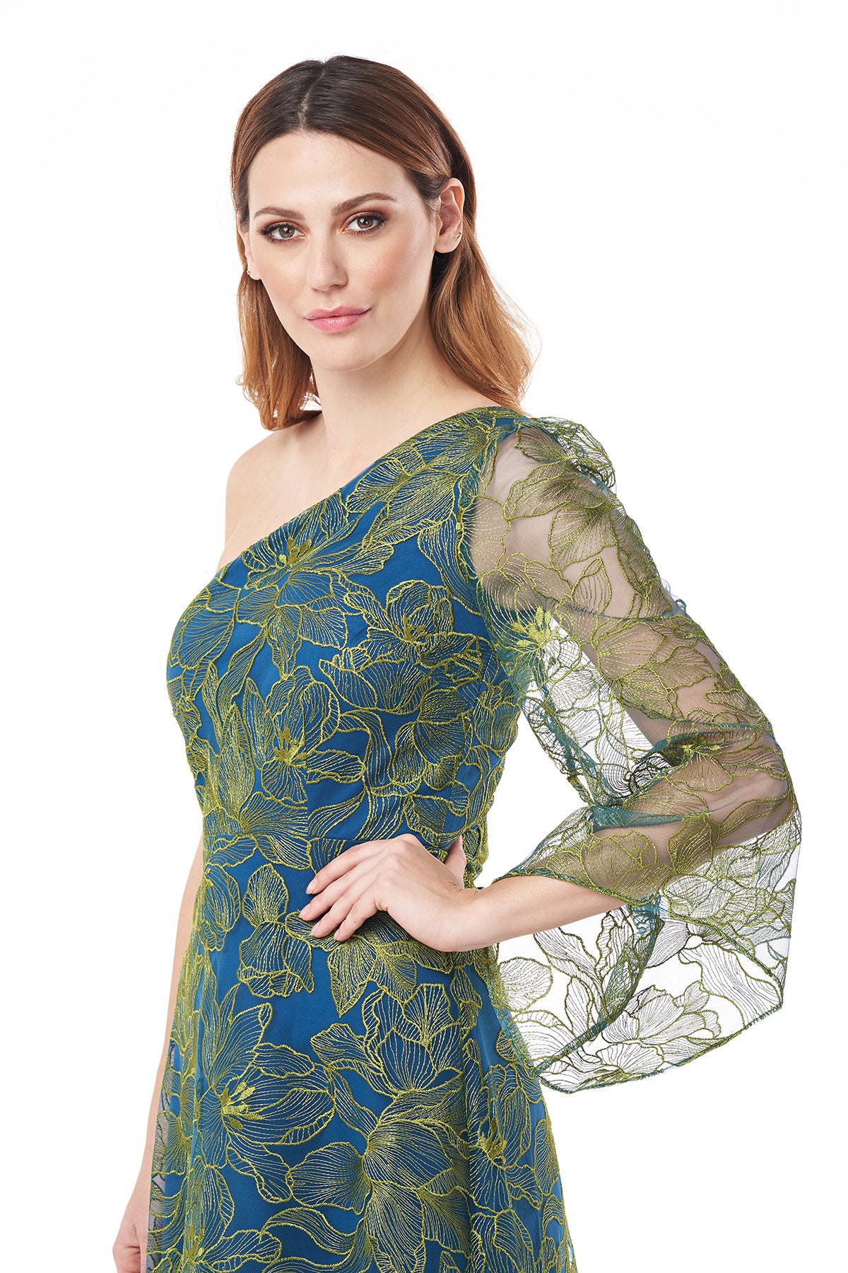 Lulu One Shoulder Midi Dress