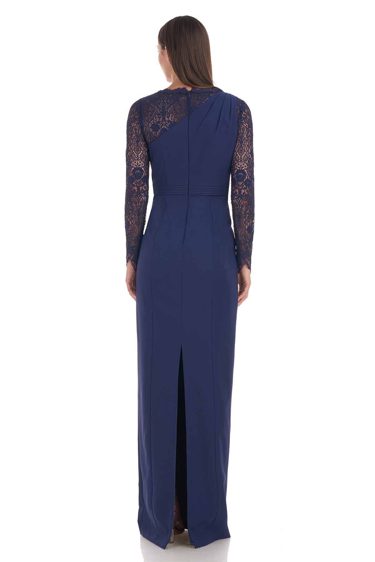 Maria Scallop Column Gown