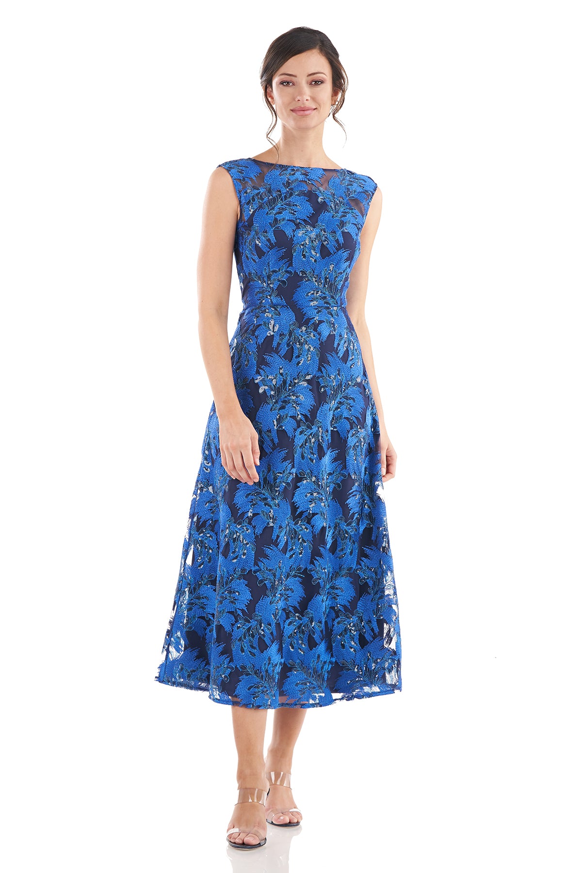 Callie A-Line Tea Length Dress