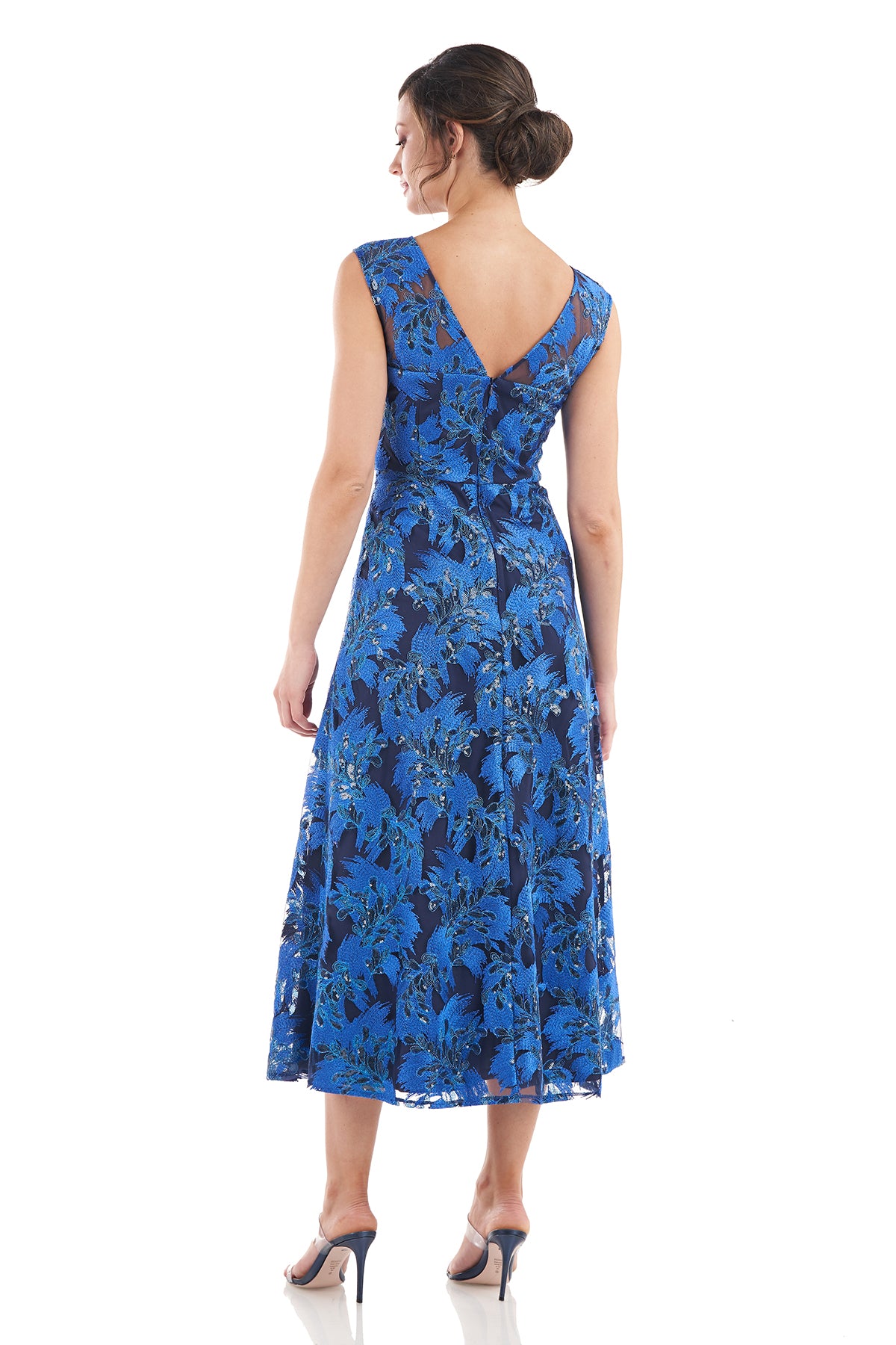Callie A-Line Tea Length Dress