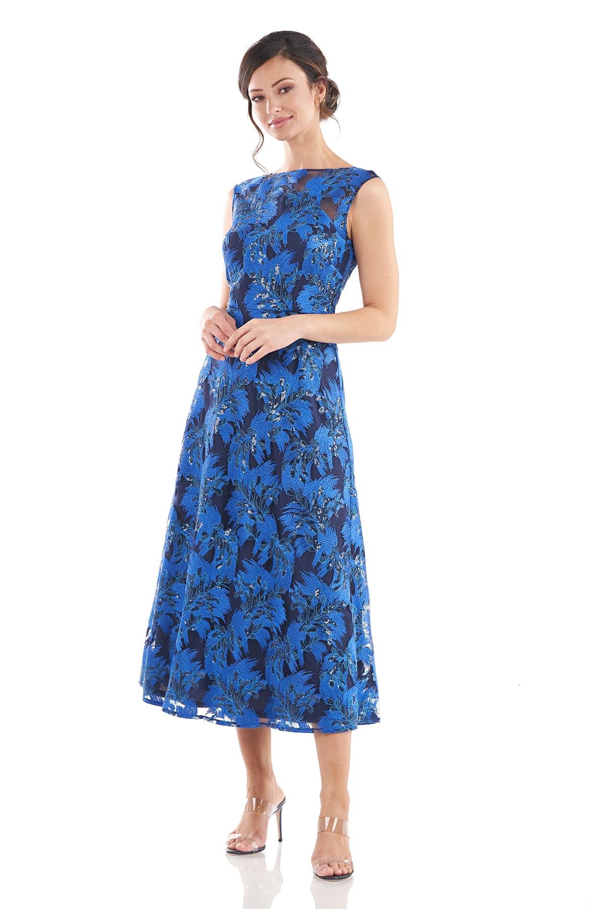 Callie A-Line Tea Length Dress