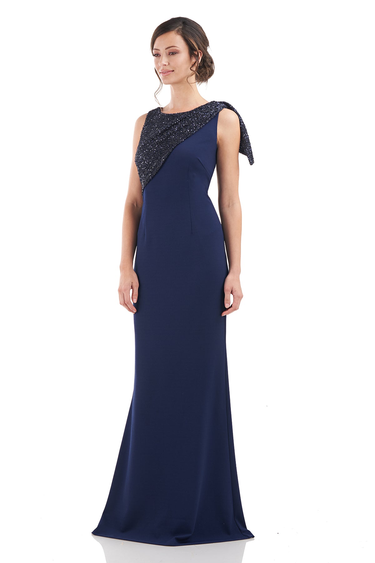Kennedy Draped Mermaid Gown