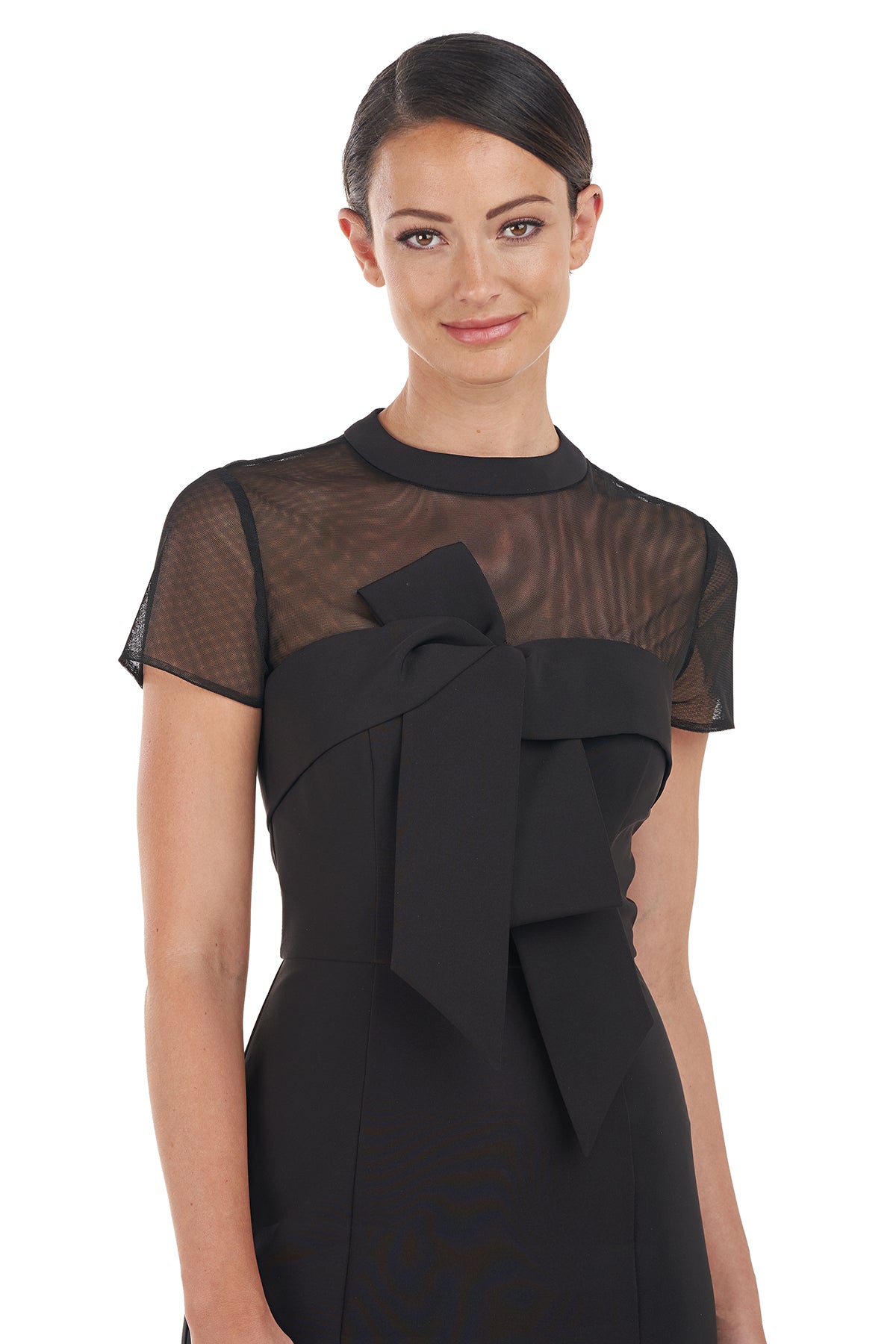 Kylie Bow High-Low Gown