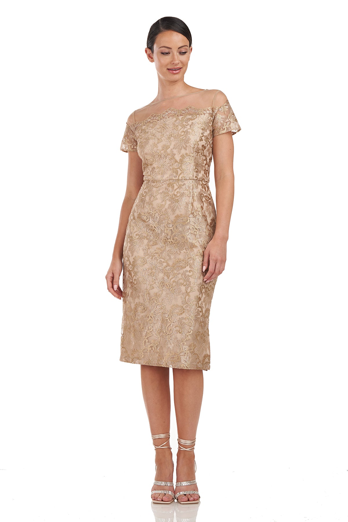 Taylor Scallop Cocktail Dress