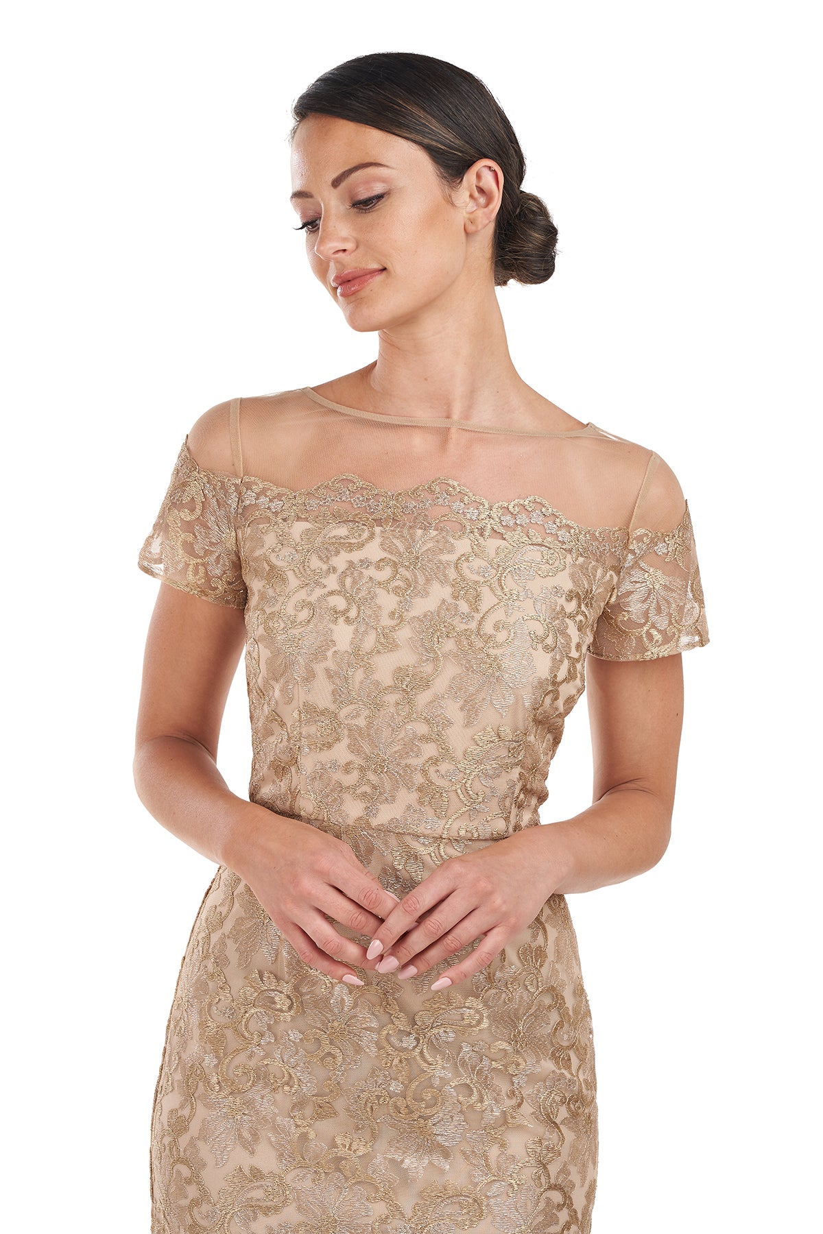 Taylor Scallop Cocktail Dress