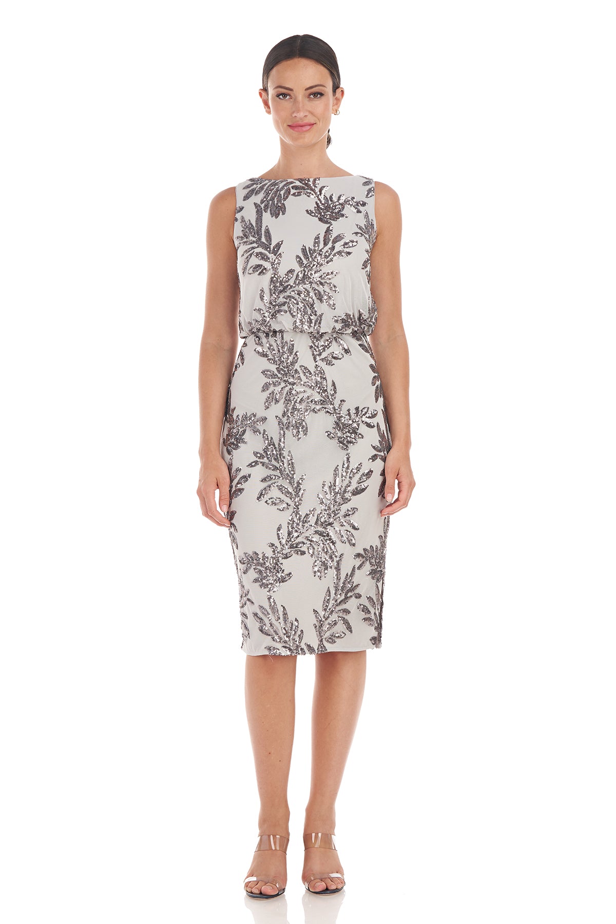 Jacqueline Blouson Midi Dress