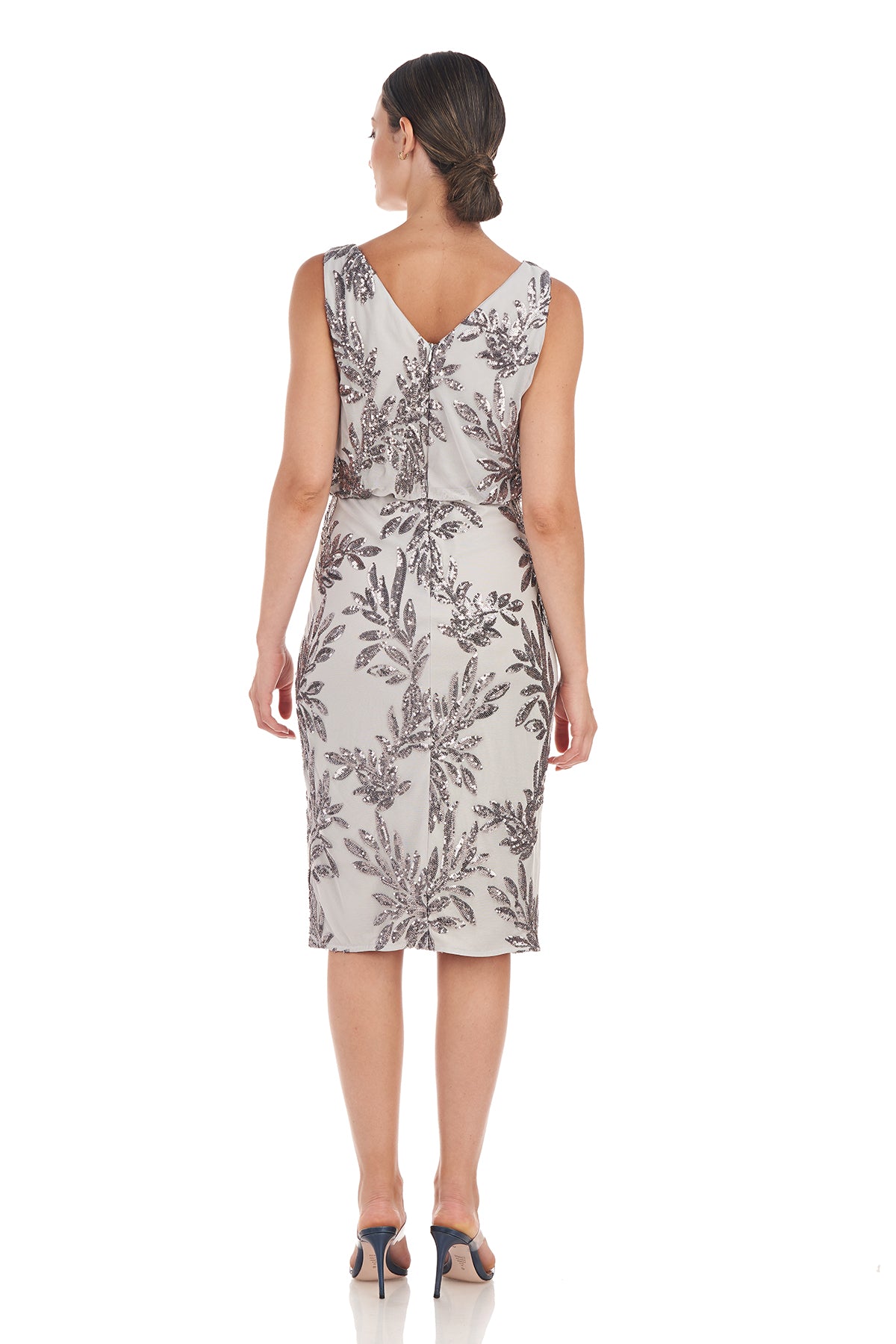 Jacqueline Blouson Midi Dress