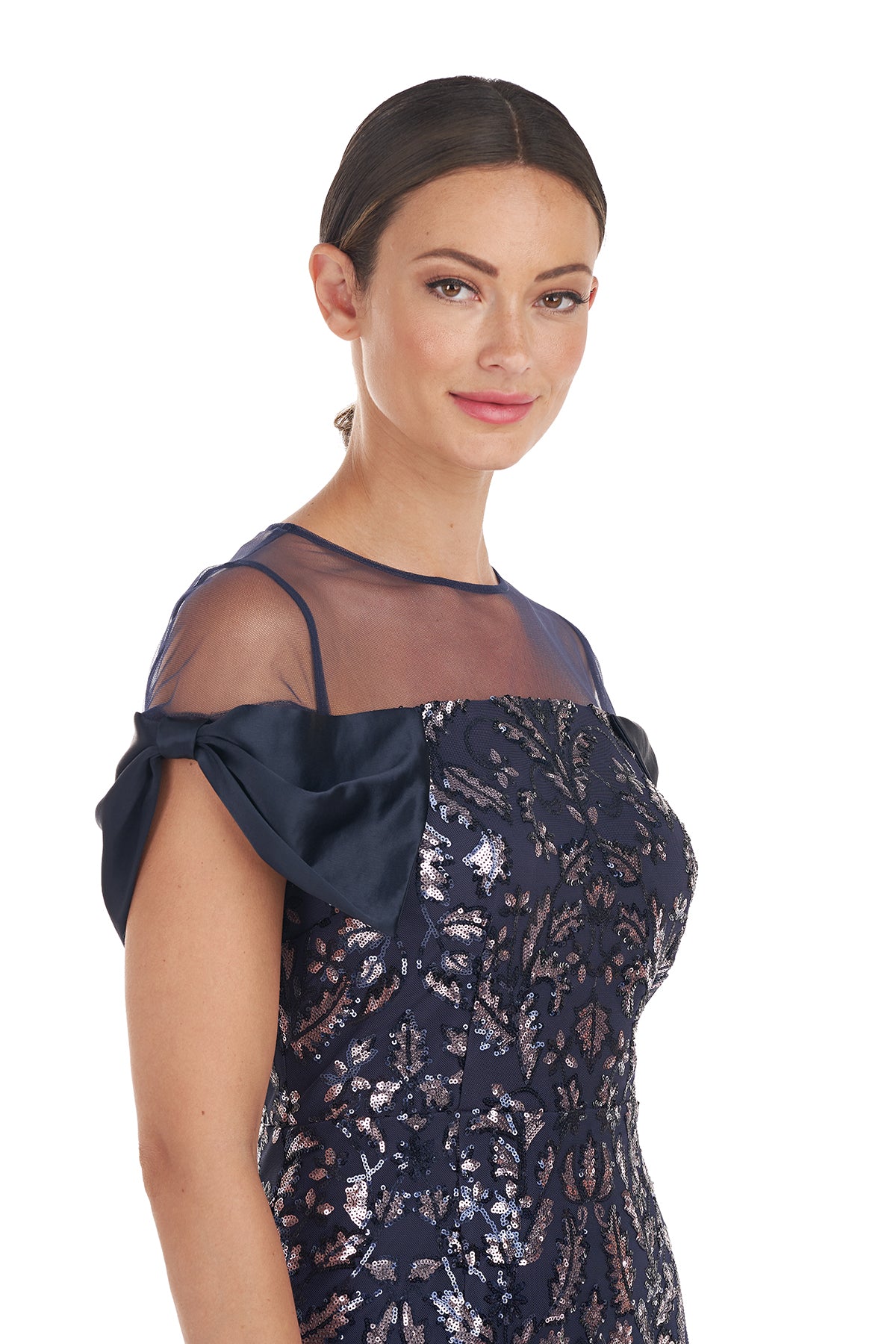 Selena Bow Cocktail Dress