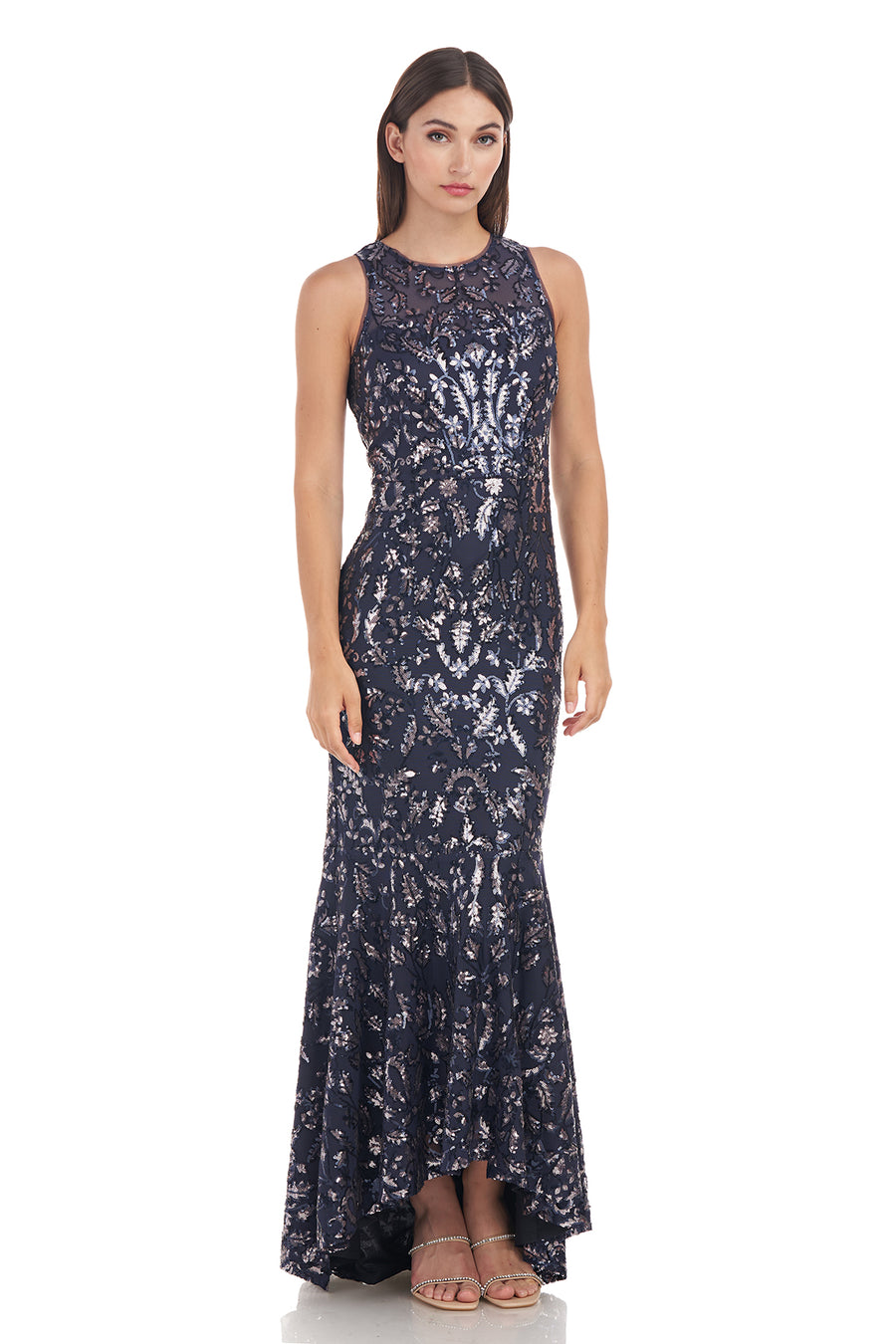 Sloane Halter High Low Gown