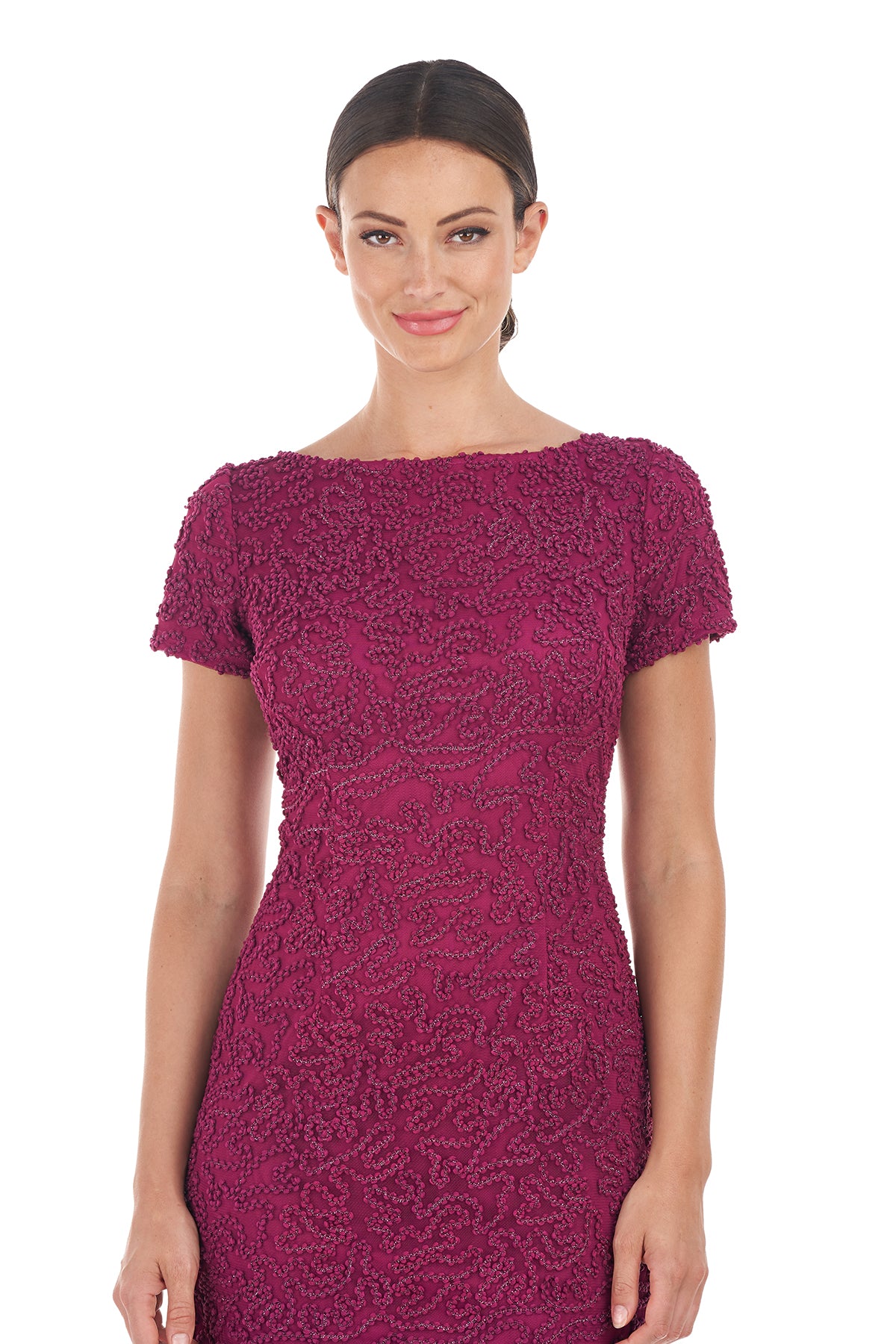 Melanie Cap Sleeve Midi Dress