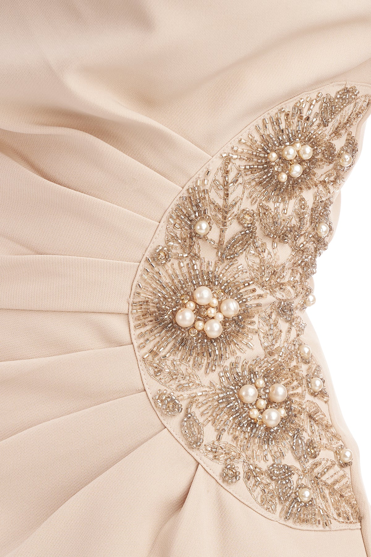 Ashley Draped Column Gown