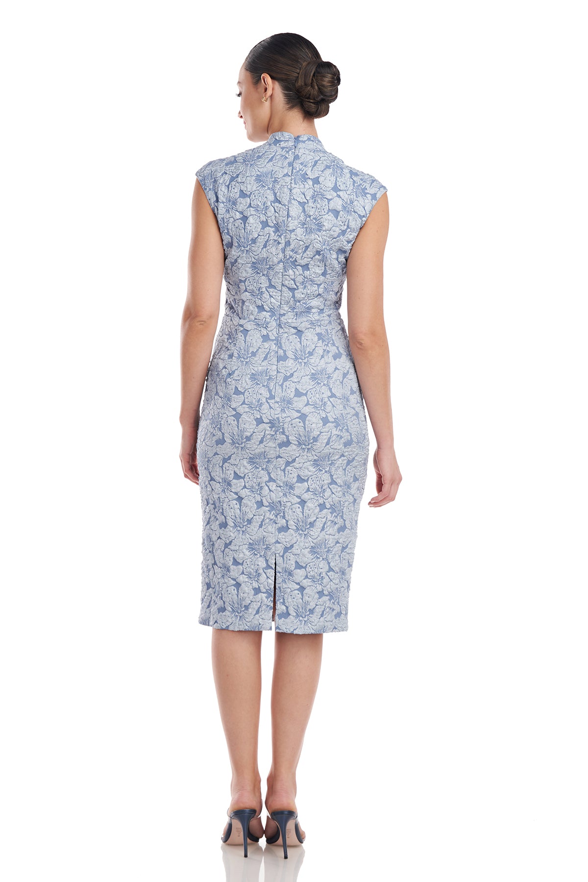 Emery Faux Wrap Cocktail Dress