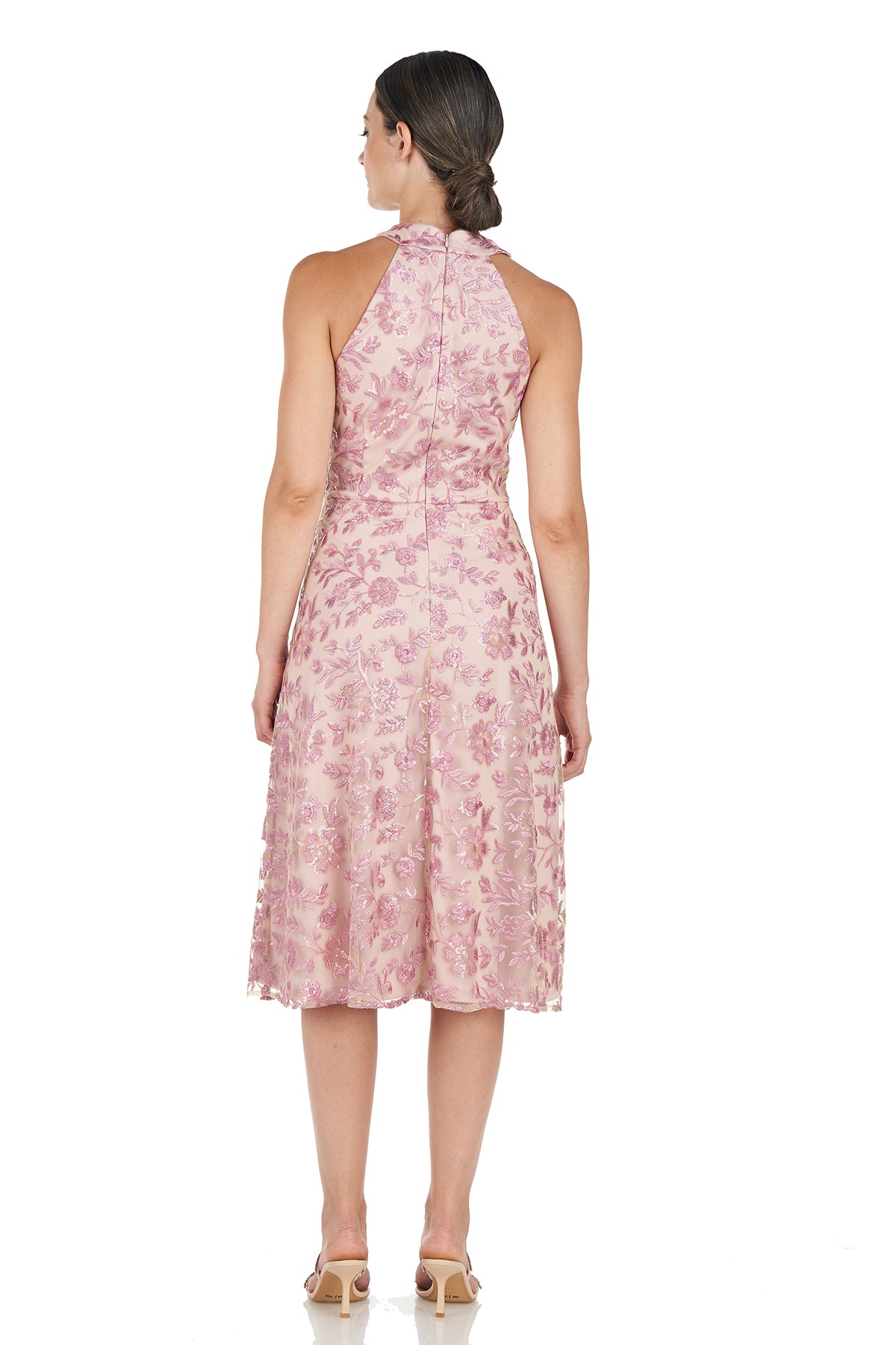 Amy Halter A-Line Midi Dress