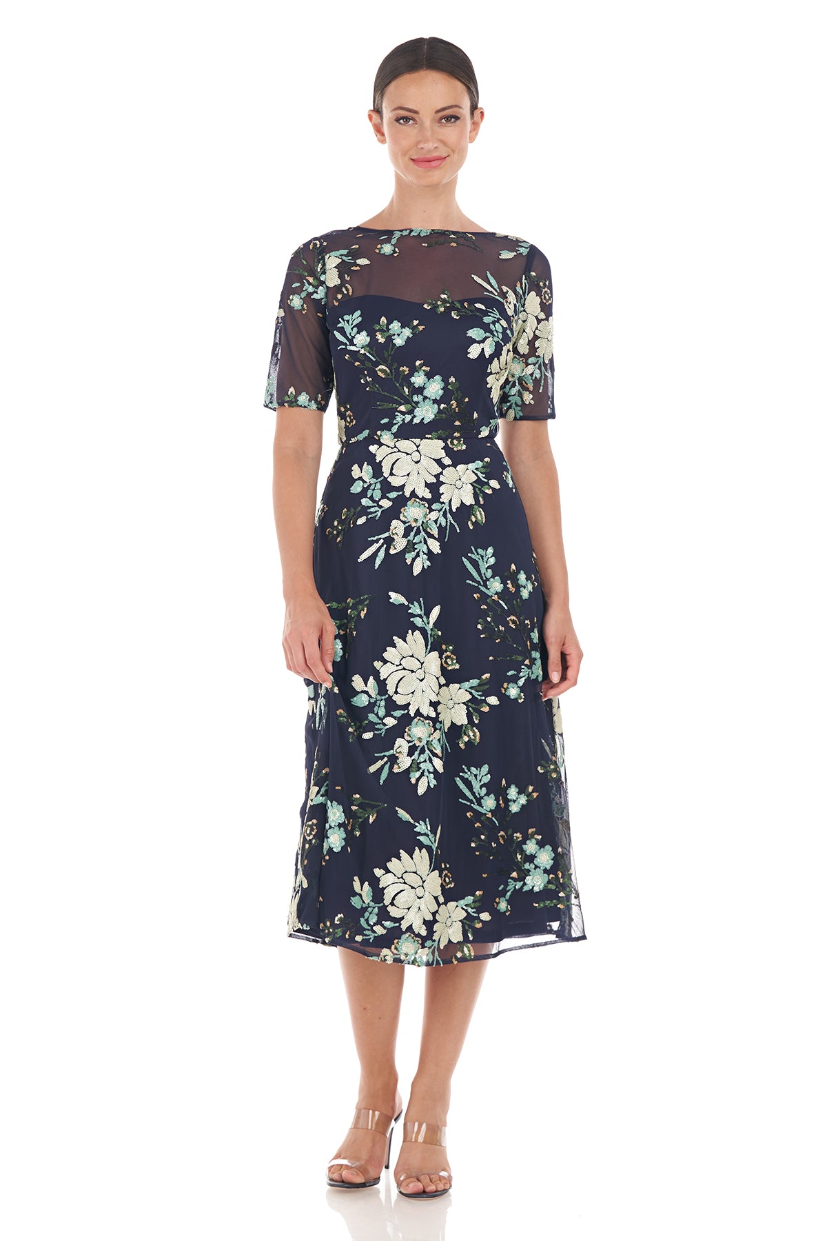 Josephine A-Line Midi Dress