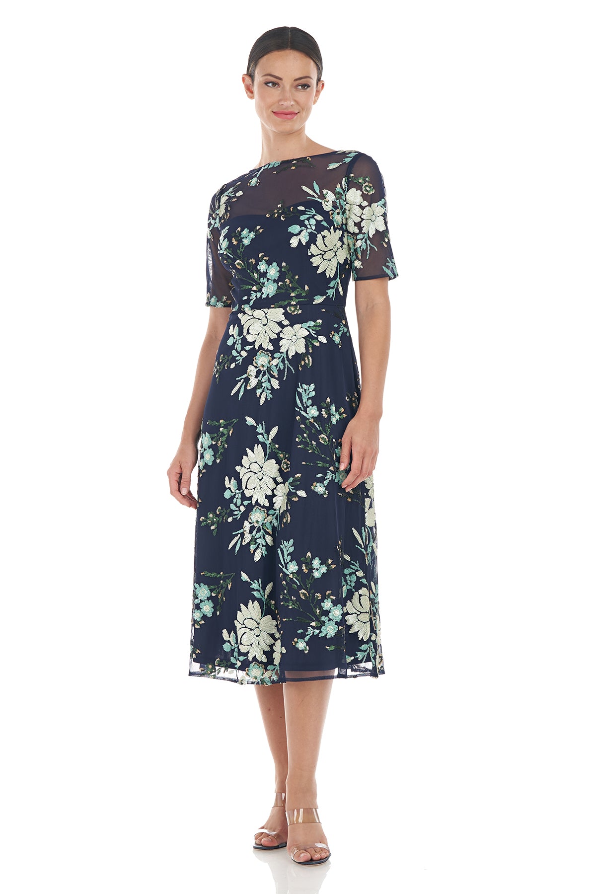 Josephine A-Line Midi Dress