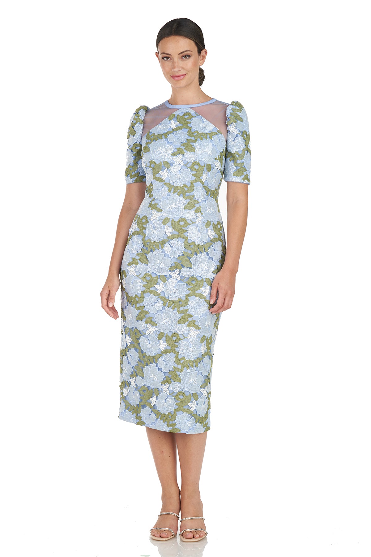 Natalie Tea Length Dress