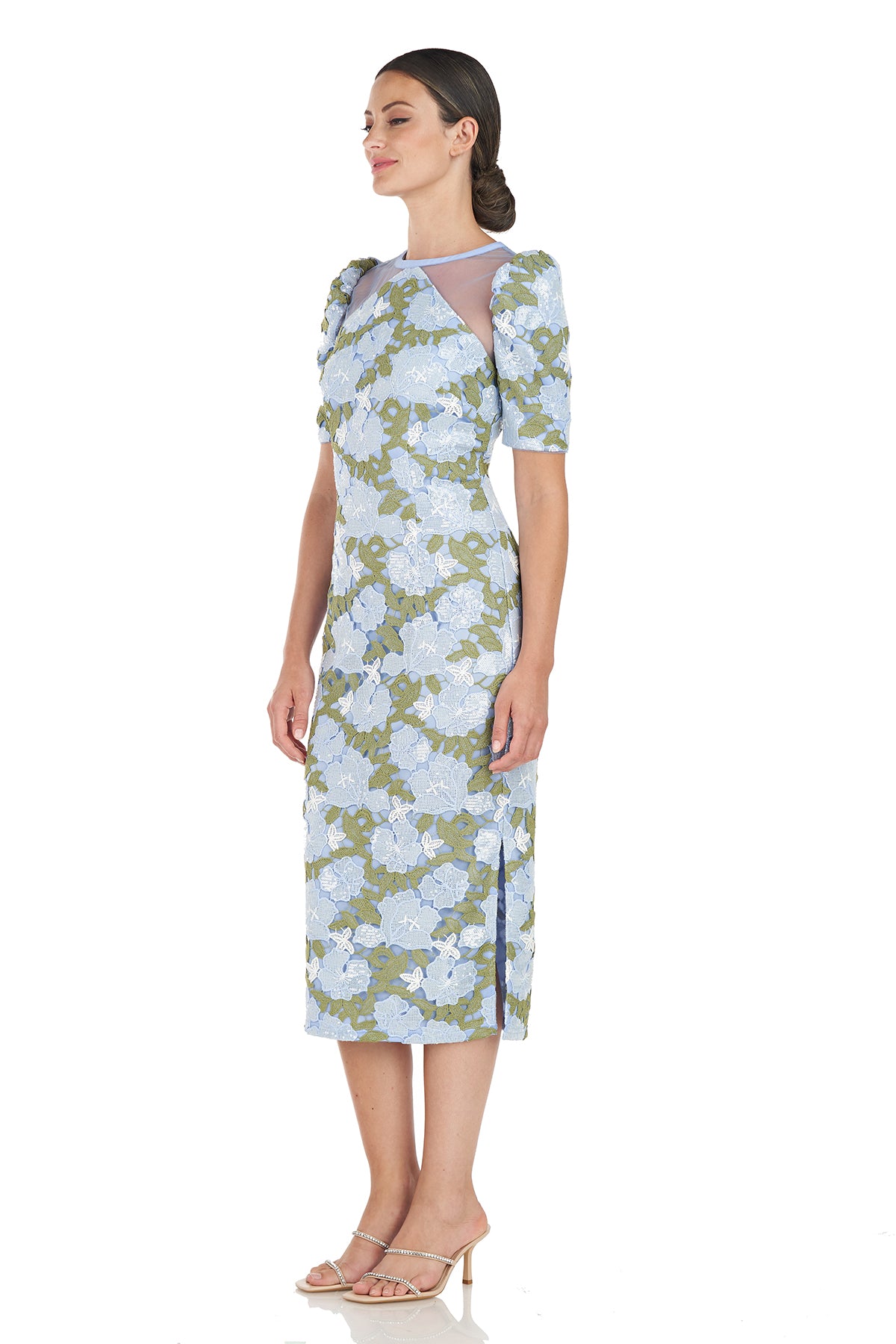Natalie Tea Length Dress