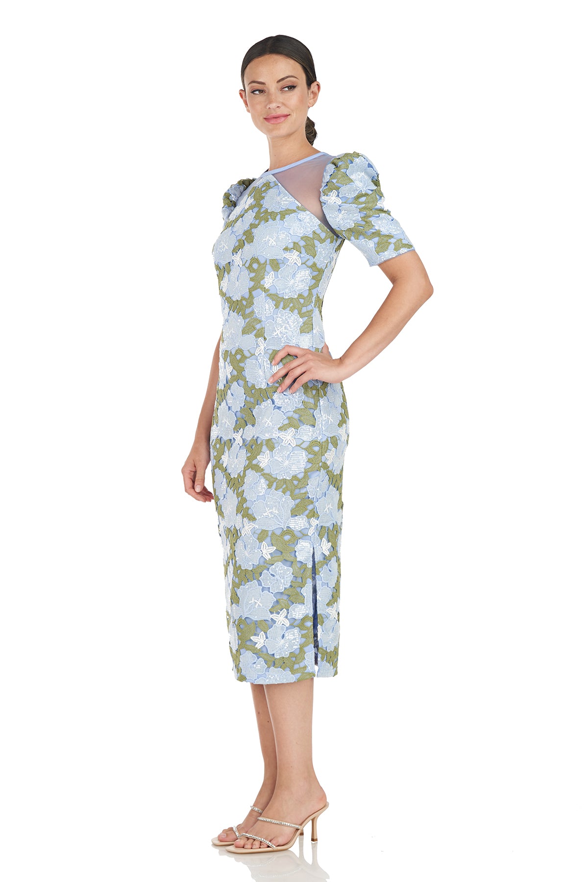 Natalie Tea Length Dress