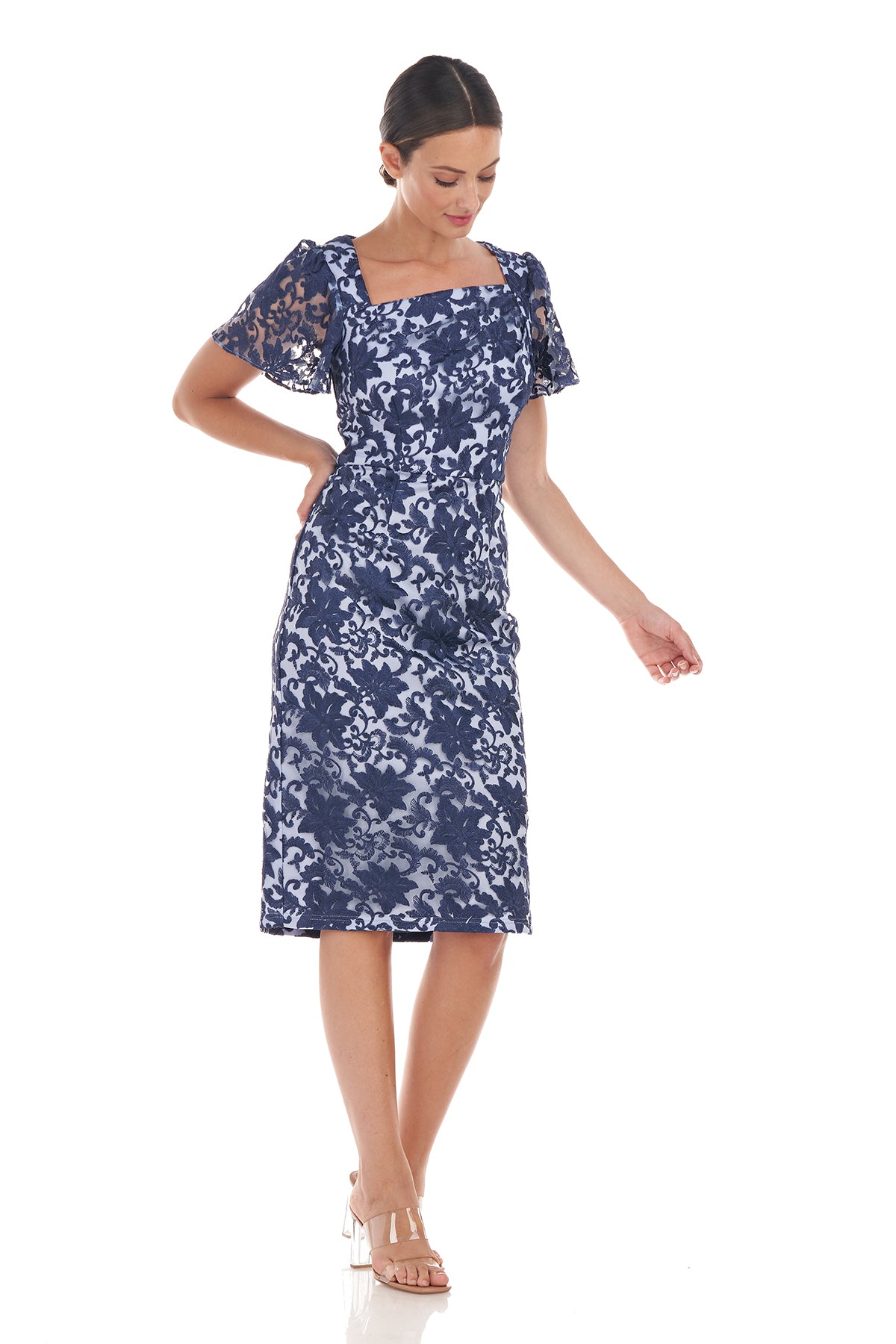 Ellie Flutter Cocktail Dress