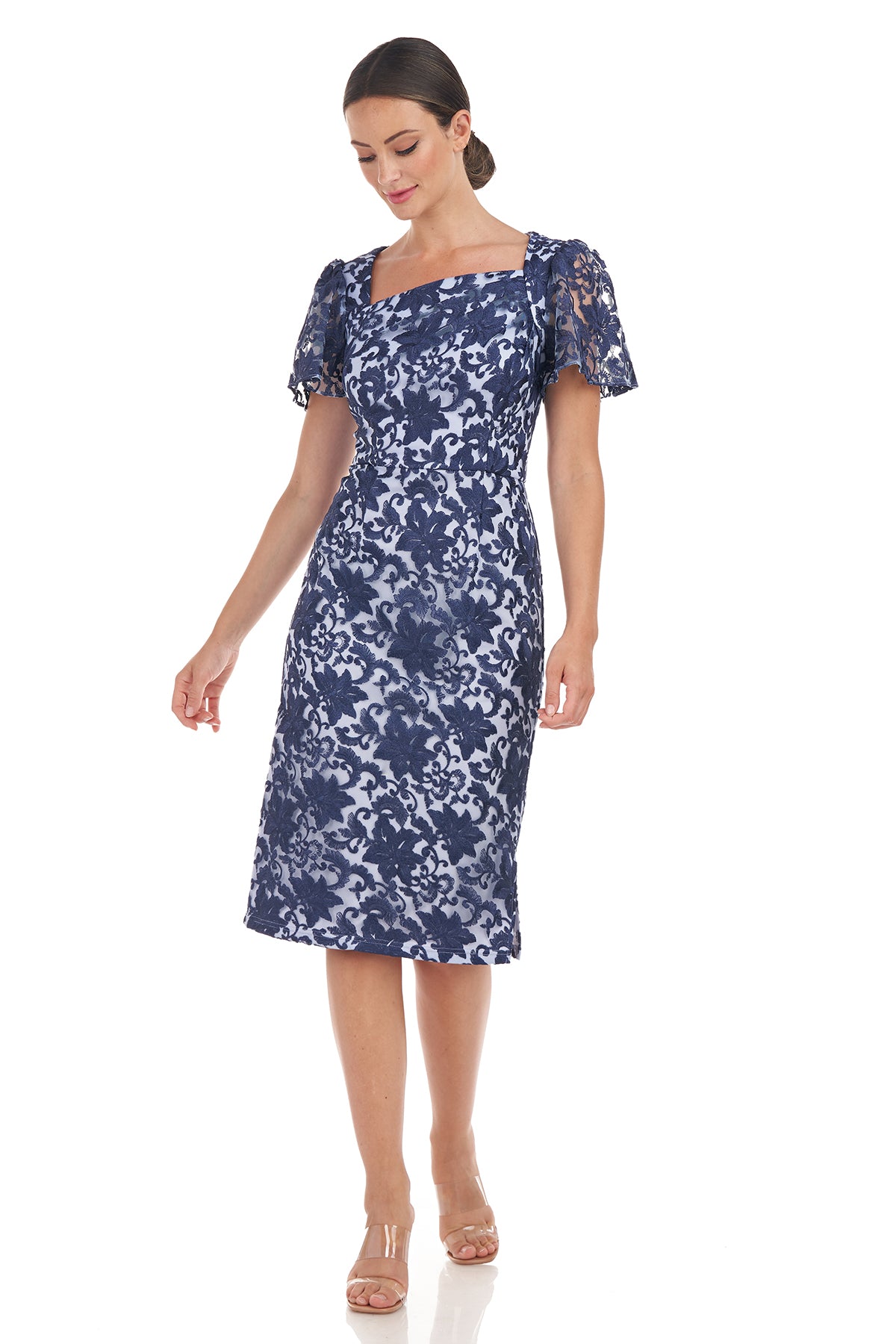 Ellie Flutter Cocktail Dress