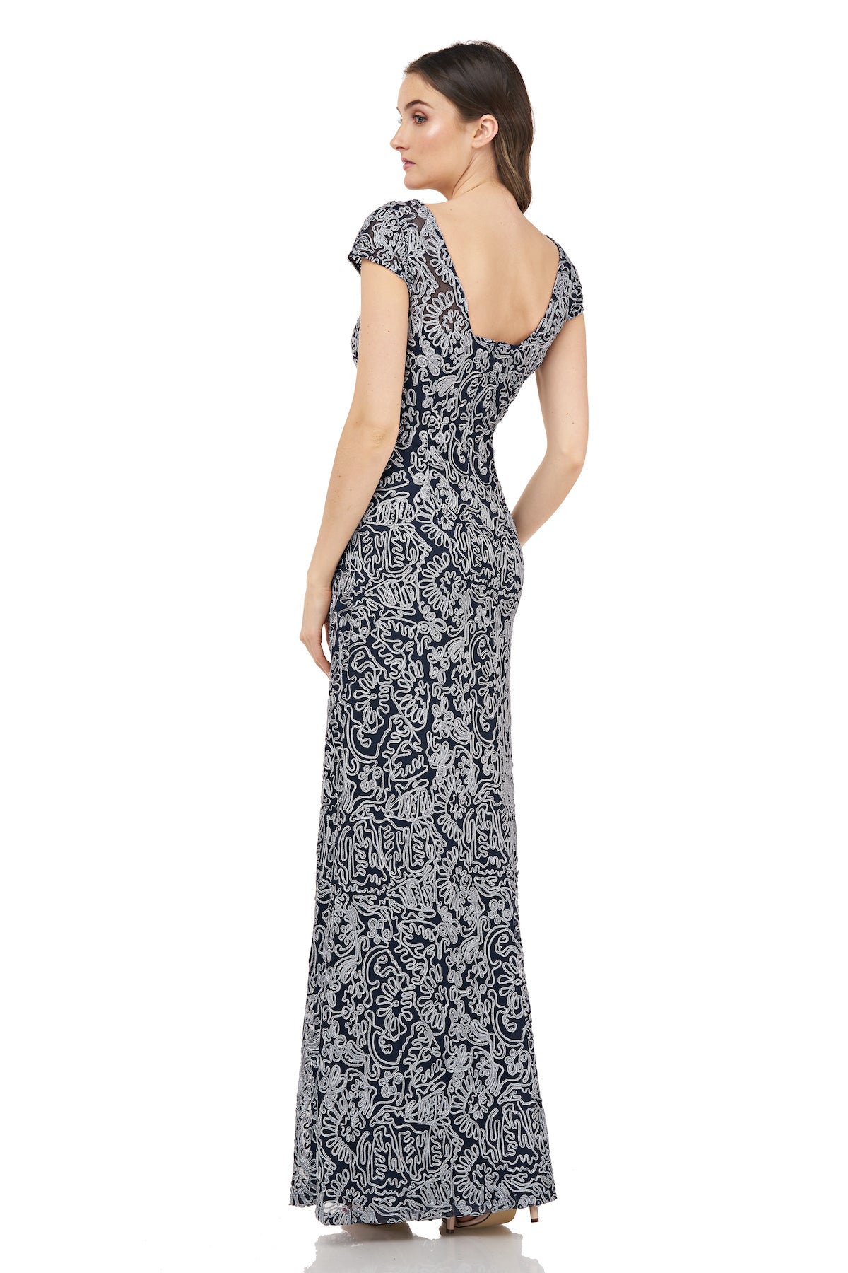 Silver/Navy